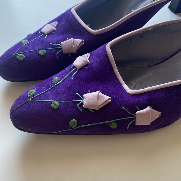 ZALO Embroidered heels - Picture 6 of 12